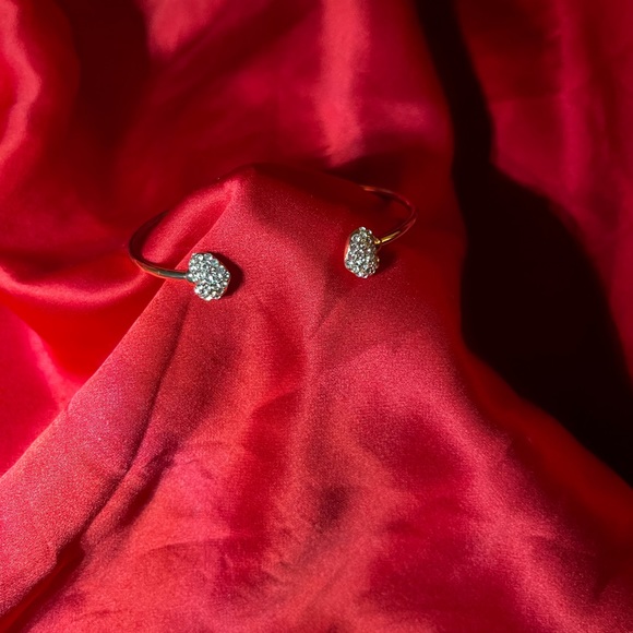 😎 ROSE GOLD TONE CRYSTAL BRACELET - Picture 5 of 5